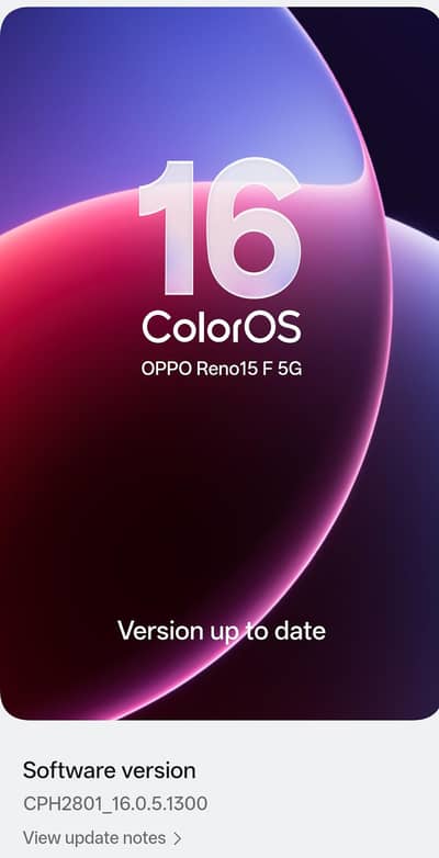 oppo Reno 15f. 10/10