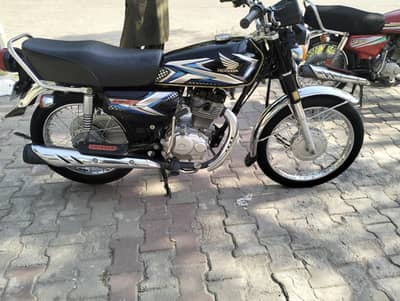 Honda 125 Model 25 All Panjab number Bio Smart card