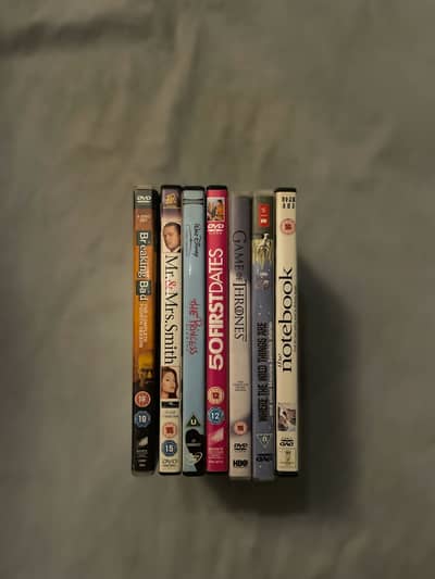 Dvds and cds original (not pirated)
