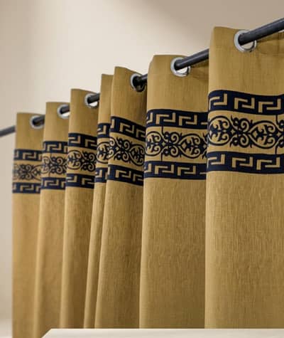 92x55 inches golden curtains for sale ( delivery for city available)