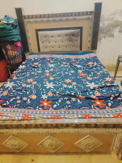 Queen Size Wooden Bed Very Strong
