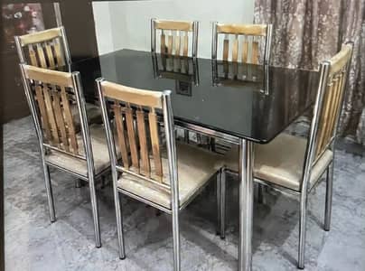Brand New 6 Seater Dining Table Set – Untouched