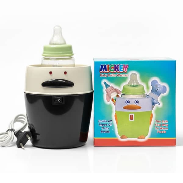 Mickey Baby Electric Feeder Warmer: Fast Heating, Smart Temp Control, Safe & Portable
