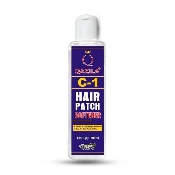 Qazila C-1 Hair Patch Softener | Hair Patch Conditioner for Natural Hair, Patches and Extensions (200 ml)