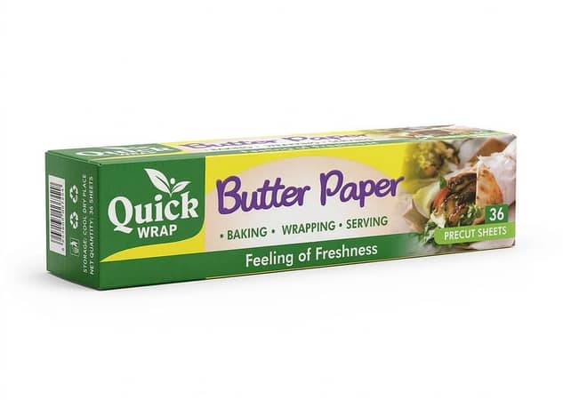 Butter Paper Precut Sheets 35 Pcs Non Stick Food  Grade Parchment Baking Sheets for Oven Air Fryer  Kitchen Use