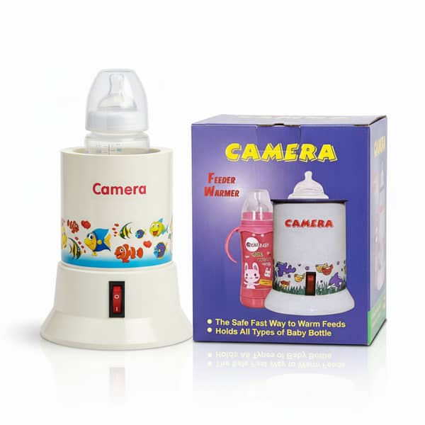 Camera Electric Baby Feeder Warmer – Fast Heating, Smart Temperature Control, Safe & Portable