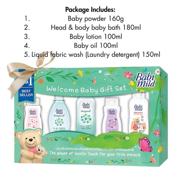 Babi Mild Gift Set Box Large – Premium Baby Care Gift Set