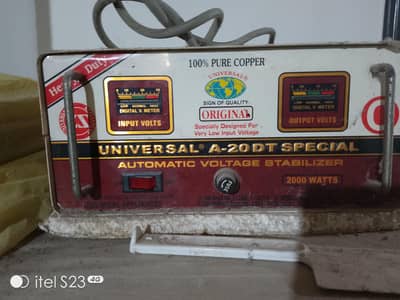 stabilizer. 2000 watts and 3200 watts.