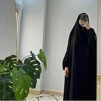 Irani Black Chaddar for female