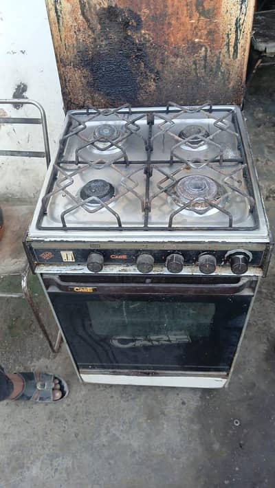4 burner stove with oven