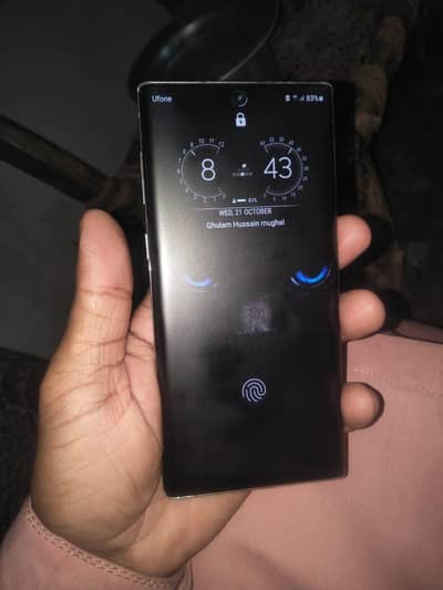 Samsung Mobile Note 10 5g 12GB ram 256GB rom