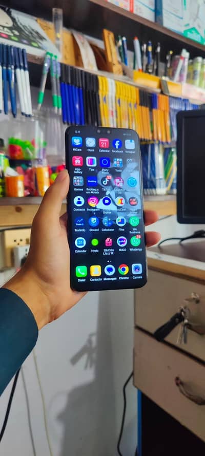 hawawi y9 2019 non pta 6 128 all OK phone  exchange possivble