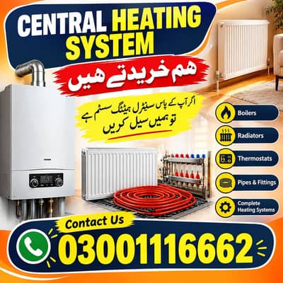 Central heating system old purchase