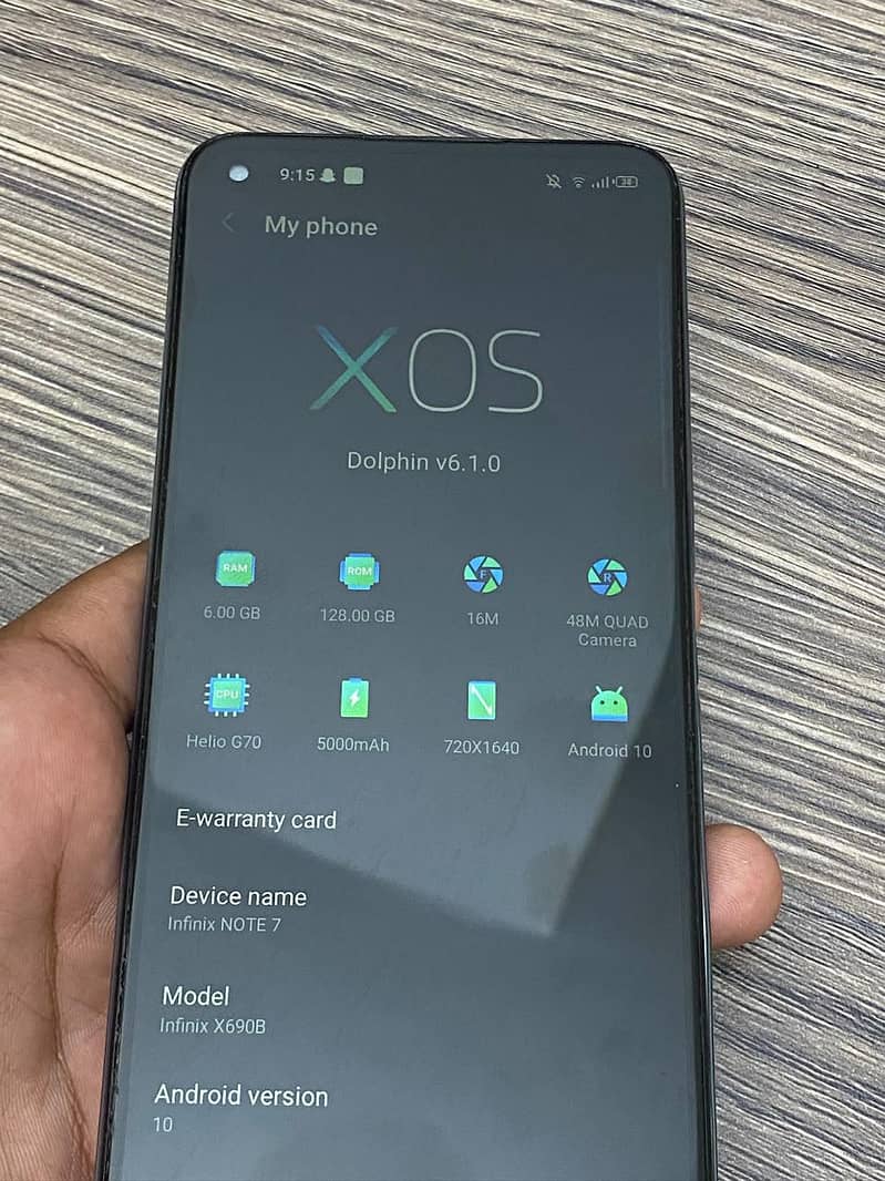 Infinix Note 7 0