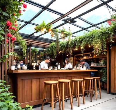 4000 Sqft Top Location Ready Cafe with Roof Top in F6 available for Rent 2000 sqft Indoor 2000 sqft Outdoor