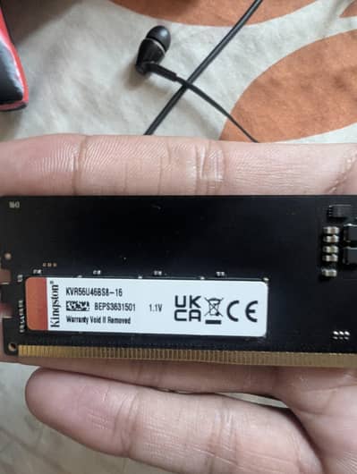 Kingston KVR56U46BS8-16 DDR5 16GB Single Stick RAM for Sale