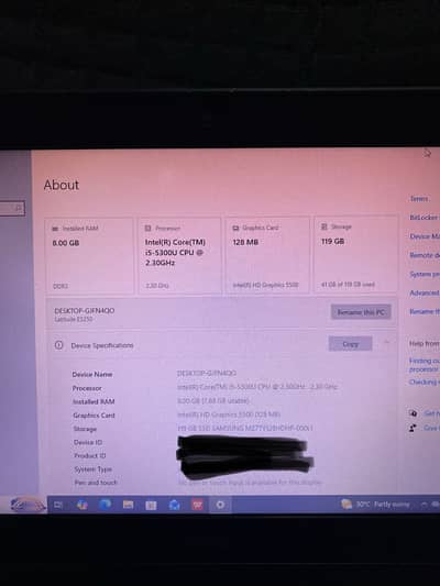 Dell latop i5
