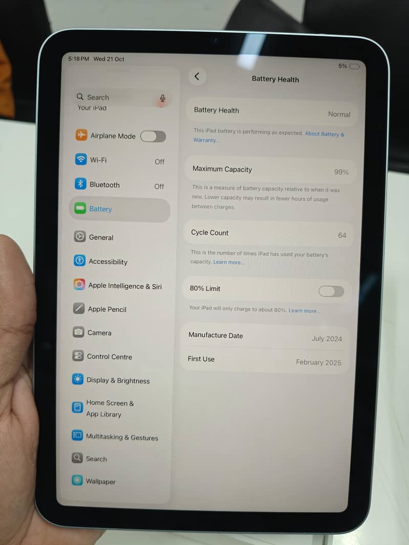 Ipad Mini 7 256GB 4