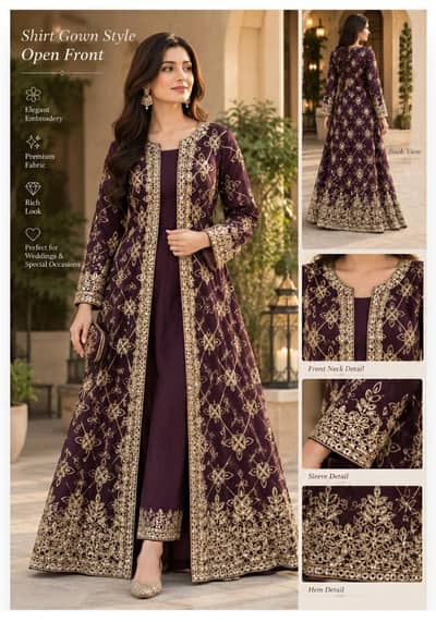 Pure organza two shade beautiful saree