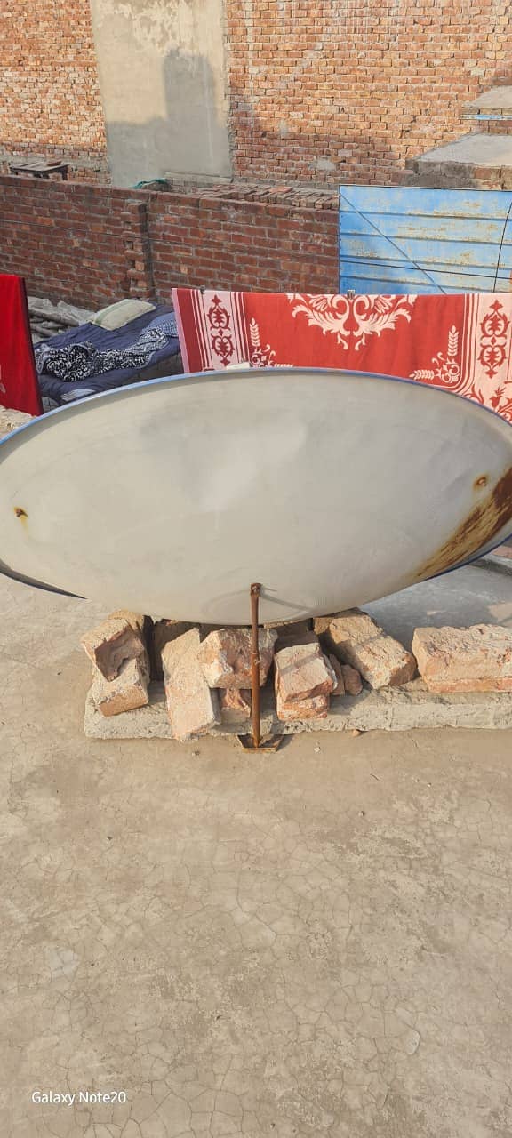 Dish & Receiver Complete setup 5