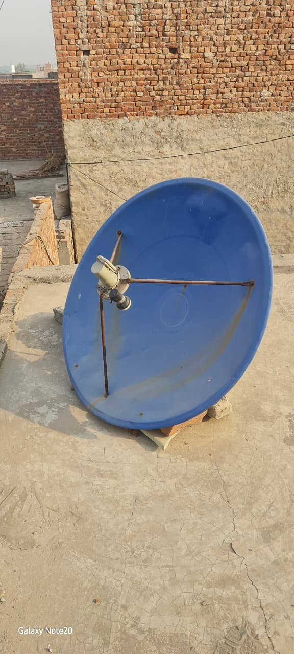 Dish & Receiver Complete setup 7