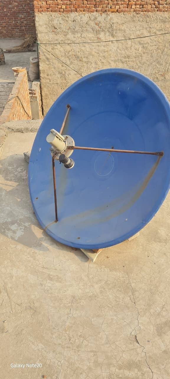 Dish & Receiver Complete setup 9