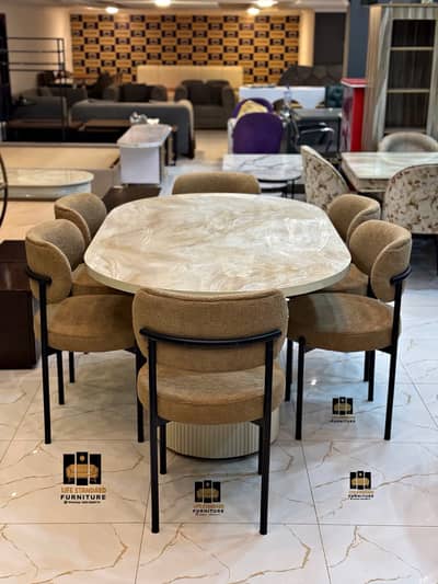 Dining Table - 4 seater dining - 6 seater dining - Luxury Dining table