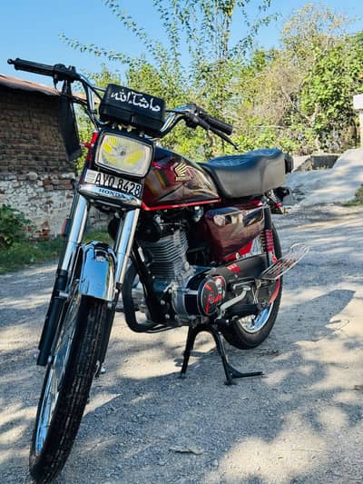 honda 125 punjab num price 2 lac