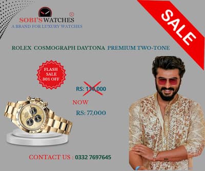 Rolex Cosmograph Daytona – Premium Two-Tone Edition|Sobi’s watches