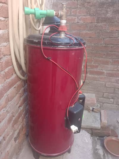 Electric and gas geyser