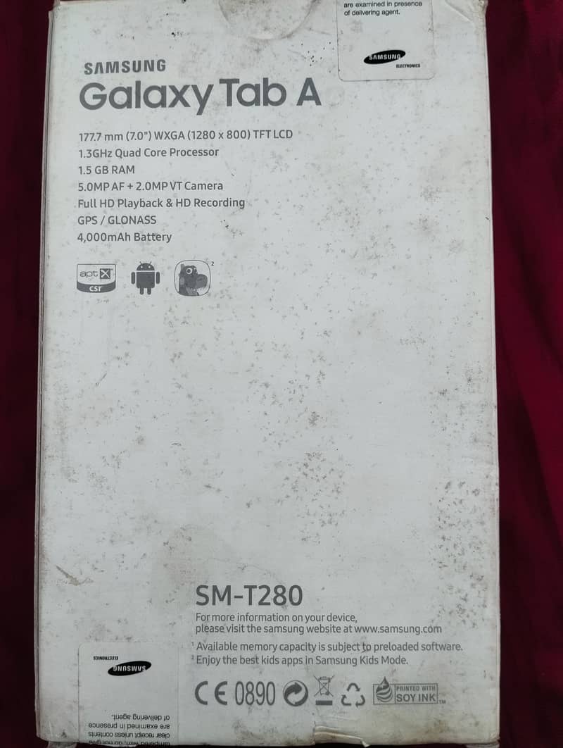 Samaung Galaxy Tab A6 Panel 2