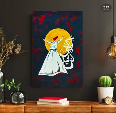 handmade acrylic paint  24by36