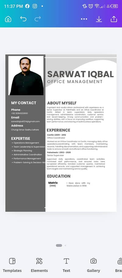 supervisor office coordinator