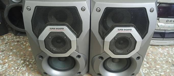 Panasonic speaker 6inch 100watt 100watt oirignal japani