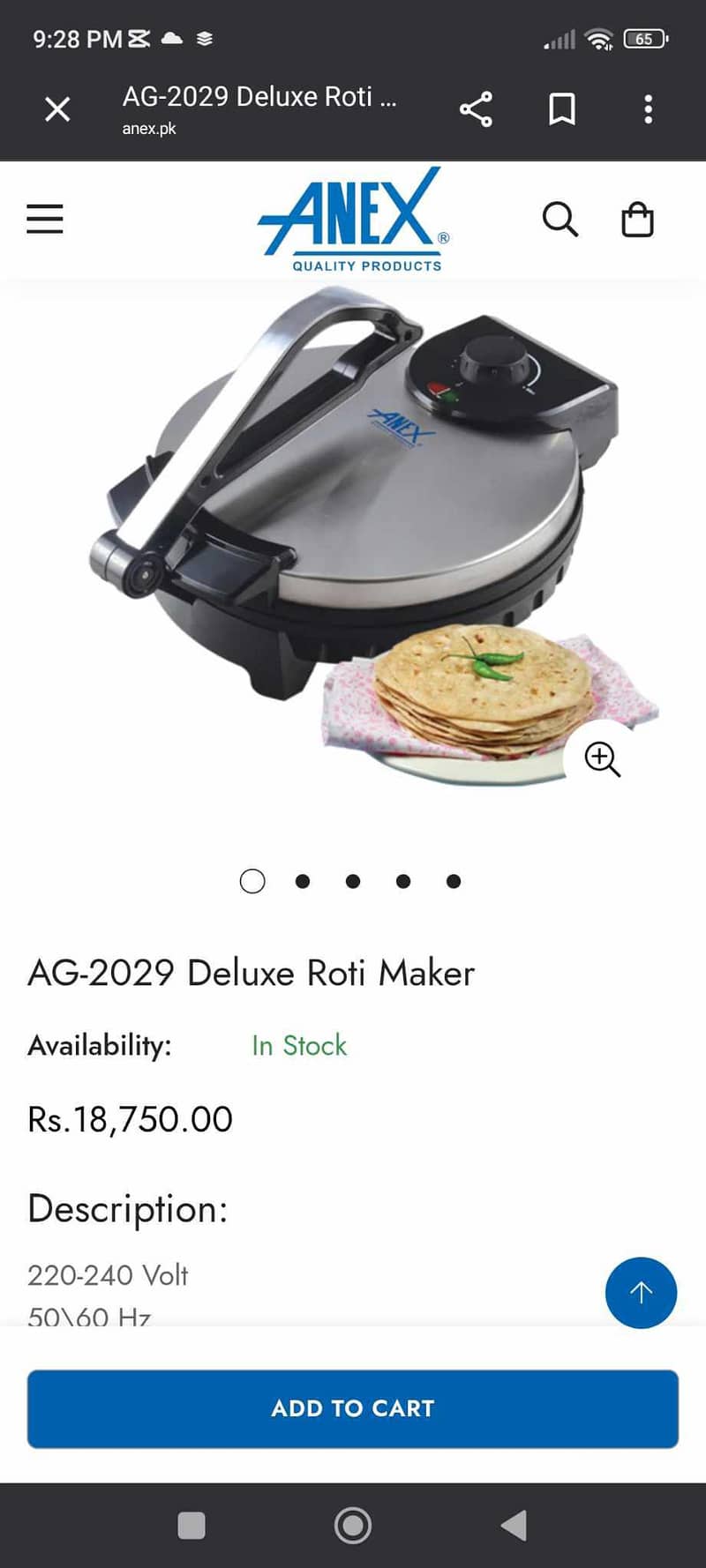 roti maker 0