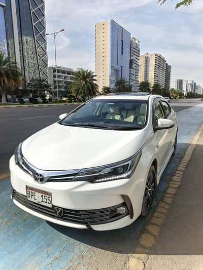 Toyota Corolla Altis Grande 1.8 – 2018 Model | 2019 Registered
