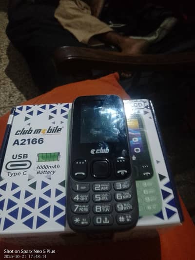 Club mobile A2166 just box open