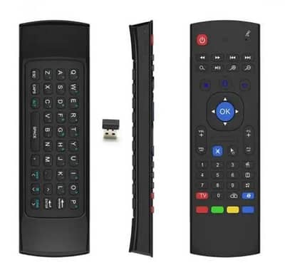 2.4G Wireless Air Mouse & Mini QWERTY Keyboard.