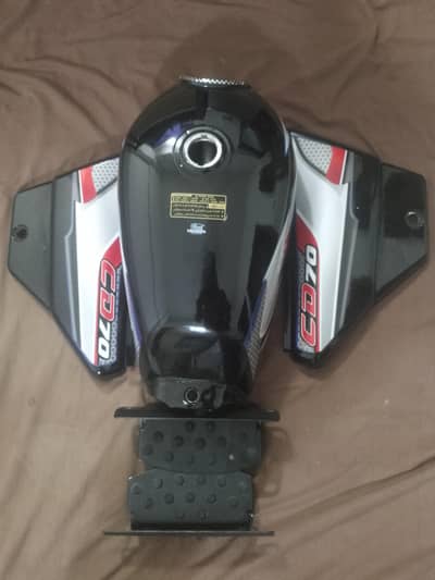 Fuel Tanks full set with footrest
