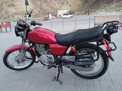 Suzuki 150 Gs reg Punjab model 2016
