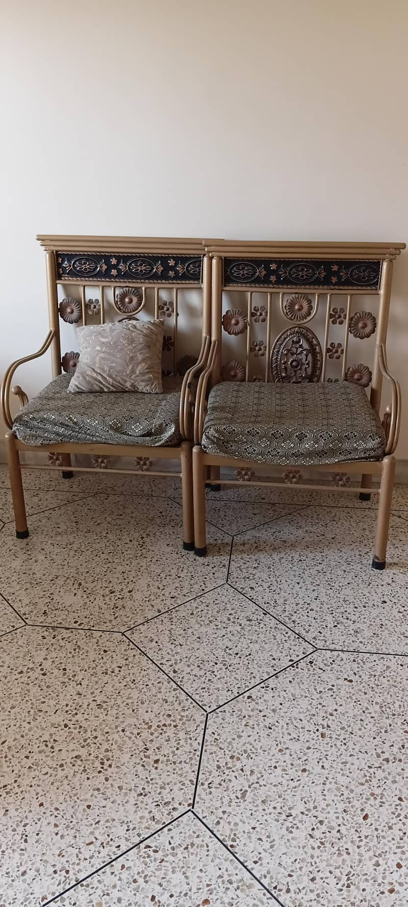 metal sofa set 0