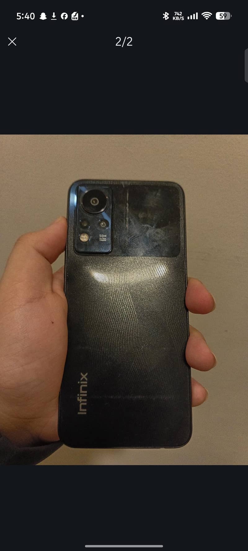 Infinix Note 12 - Best Condition For sale 1