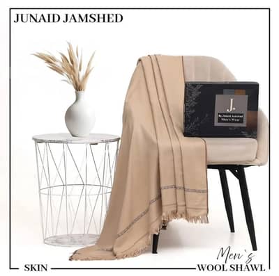 J. Wool Plain Shawl