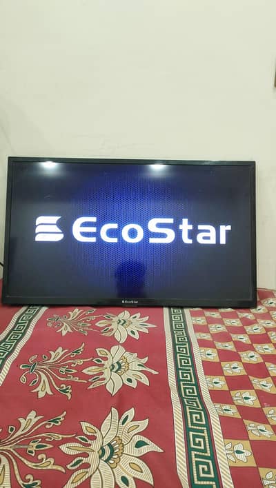 ECO STAR 32 Inches LED urgent for sale no smart TV only Cable and USB.