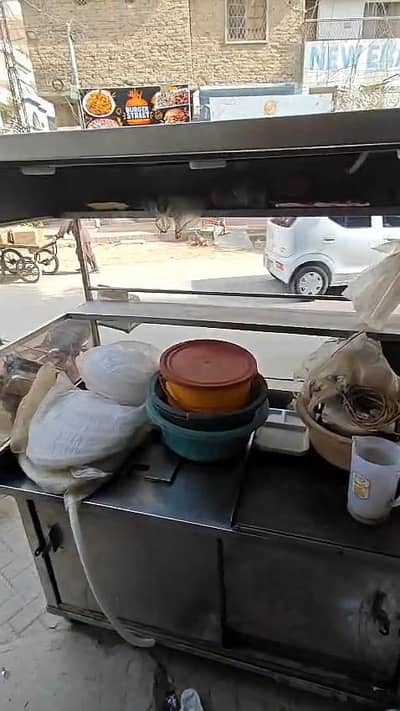 FRIES AND BURGER STALL
