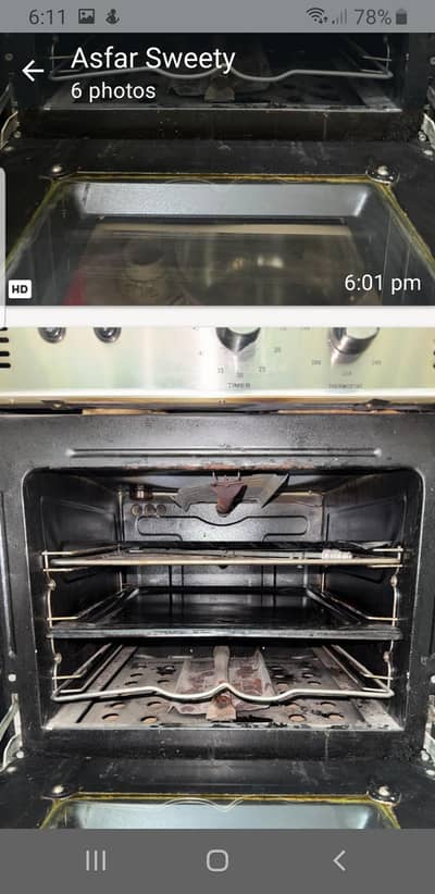 gas oven canon