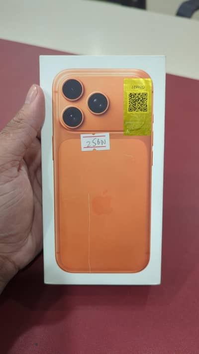 Apple iPhone 17 Pro | 256GB | PTA Approved | Non Active