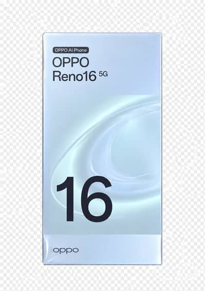 just box open Brand New Oppo Reno 16 5g Just box Open Ha