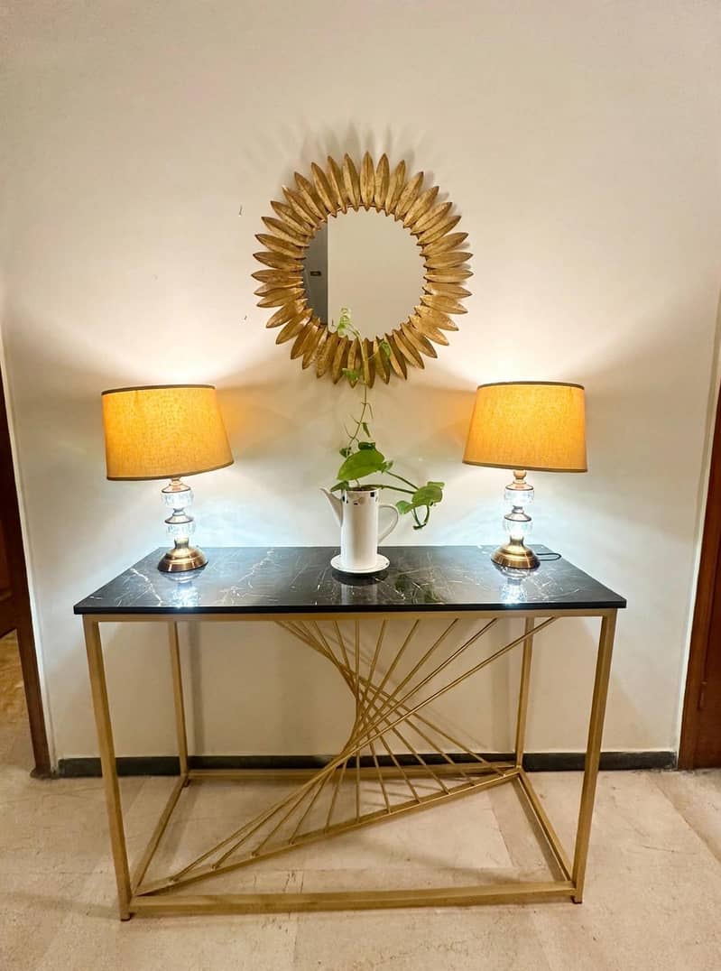 LUXURY CONSOLE TABLE SET 0