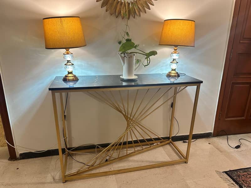 LUXURY CONSOLE TABLE SET 2